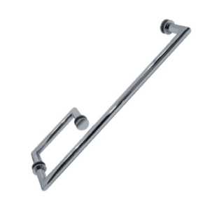 6” Mitered Tubular Pull Handle 18” Towel Bar